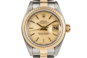 2000 Rolex Ladies Datejust 79173 with Tapestry Dial