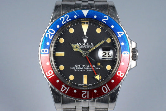 1981 Rolex GMT 16750 Matte Dial