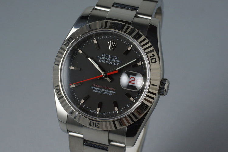 2003 Rolex DateJust Turnograph 116264 with Box and Papers
