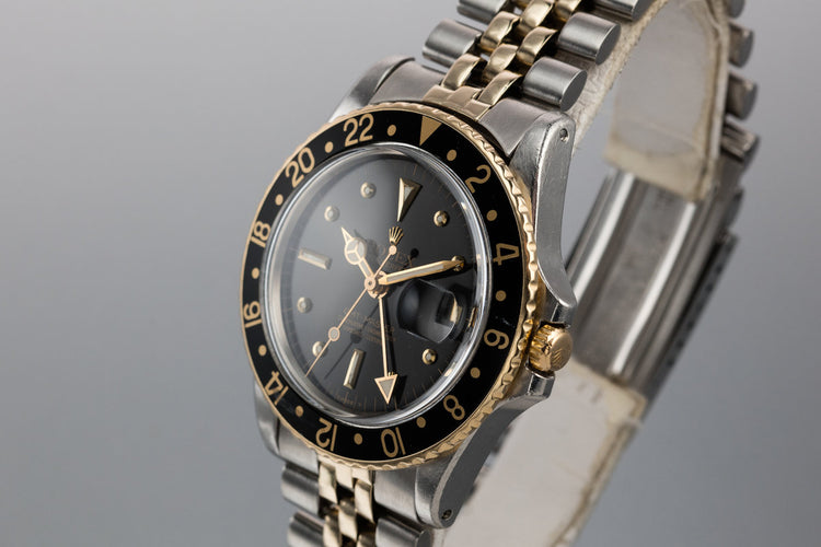 1970 Rolex Two-Tone GMT-Master with Black Nipple Dial