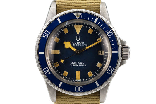 1975 Tudor Blue Submariner 9411/0 Snowflake