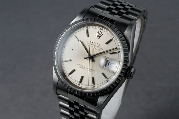1996 Rolex DateJust 16220 with Guarantee Card