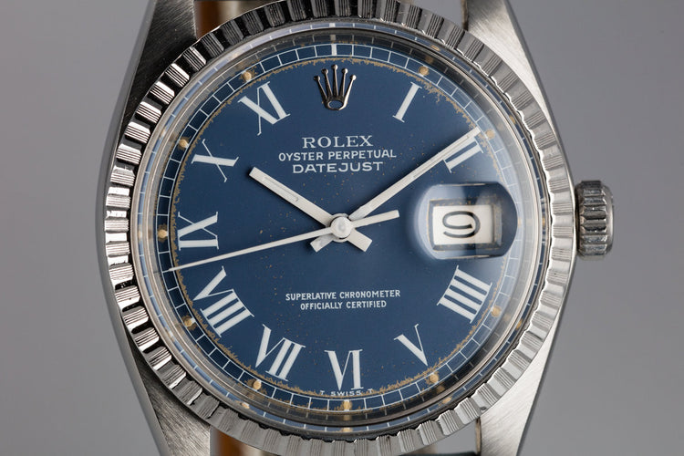 1978 Rolex DateJust 1603 with "Swirling Leaf" Dial