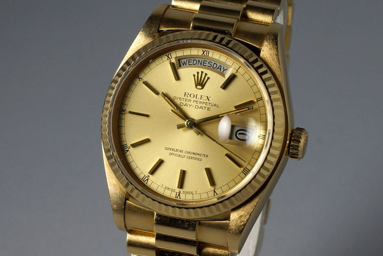 1980 Rolex YG Day-Date 18038
