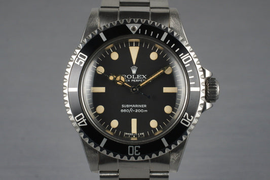 1979 Rolex Submariner 5513 Mark II Maxi Dial