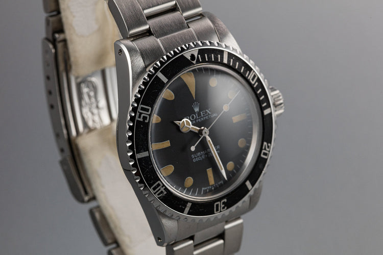 1984 Rolex Submariner 5513 with Mark V Maxi Dial