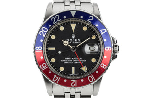1970 Rolex GMT-Master 1675 with 