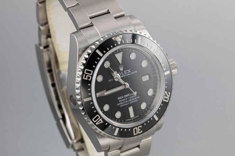 2017 Rolex Sea-Dweller 116600 with Box and Papers.