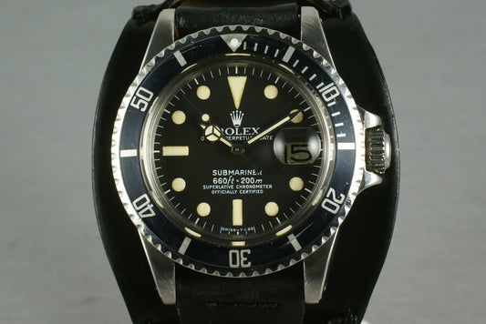 Rolex Submariner 1680 on Horween Bund Strap