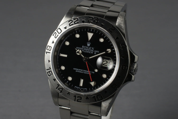 1984 Rolex Explorer II 16550 Black Dial
