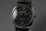 2007 Panerai Radiomir Black Seal PAM 183 with Box and Papers