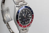 2005 Rolex GMT-Master II 16710 with "Pepsi" Bezel insert with Box and Papers