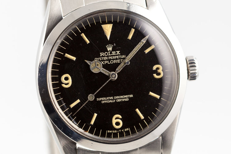 1965 Rolex Explorer 1016 Gilt Dial