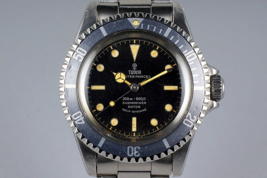 1965 Tudor Submariner 7928 Chapter Ring Dial