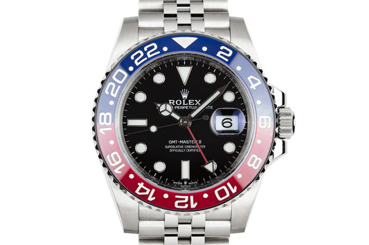 Mint 2018 Rolex GMT-Master 126710BLRO "Pepsi" with Box and Papers