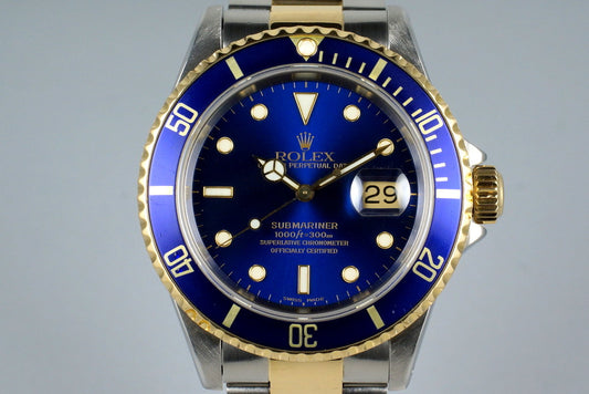1991 Rolex Two Tone Submariner 16613