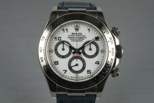 2006 Rolex 18K WG Daytona 116519 with Box