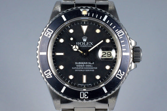 1986 Rolex Submariner 16800