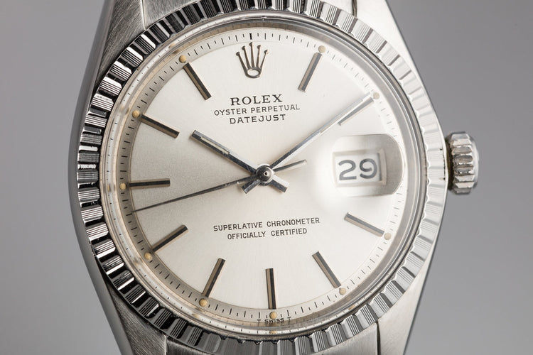 1974 Rolex DateJust 1603 Silver Dial