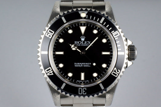 1994 Rolex Submariner 14060 with Box and Papers