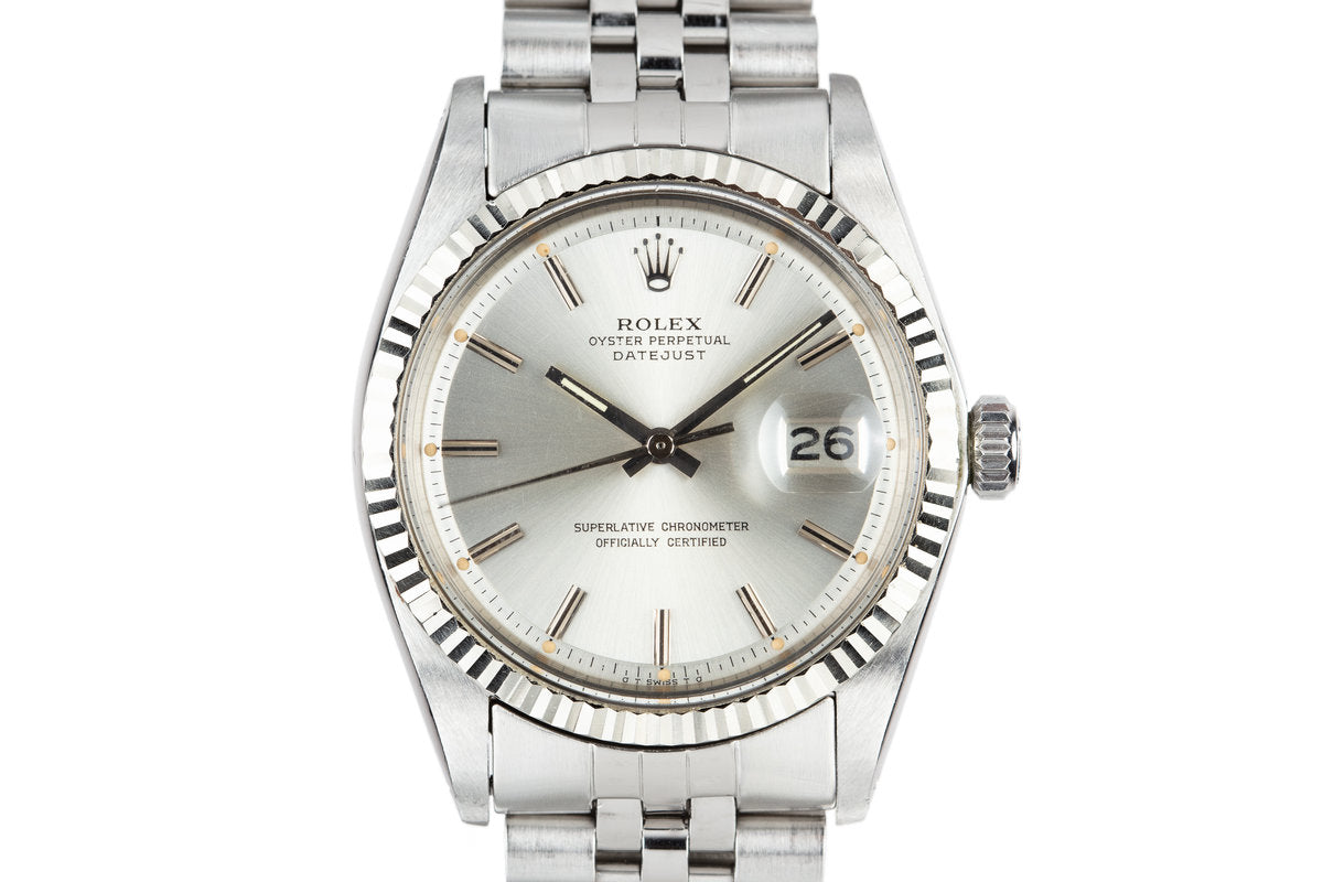HQ Milton - 1973 Rolex DateJust 1601 Silver Sigma Dial, Inventory