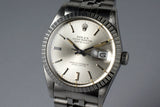 1984 Rolex DateJust 16030 Silver Dial