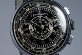 Vintage Cronografo D.H. 2-Register Chronograph with Black Dial