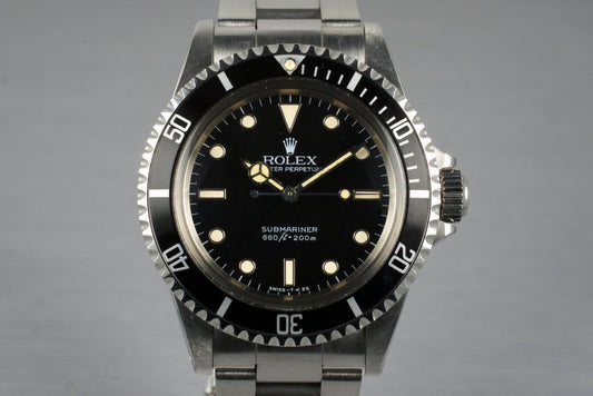 1984 Rolex Submariner 5513