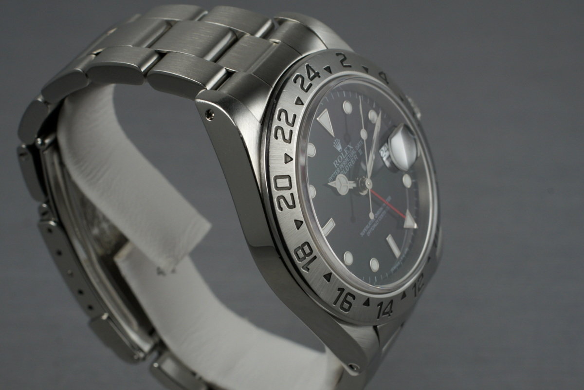 HQ Milton - 1997 Rolex Explorer II 16570 Black Dial with Box and