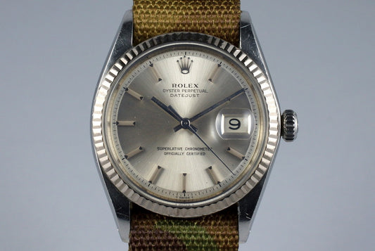 1969 Rolex DateJust 1601 Non-Luminous Dial