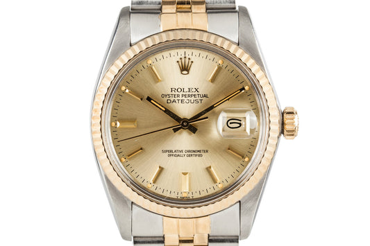 1982 Rolex Datejust 16013 with Box and Papers