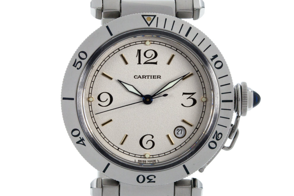 Cartier Pasha "38" with White Dial