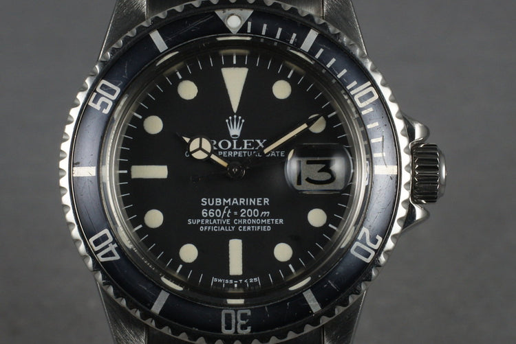 1973 Rolex Submariner 1680