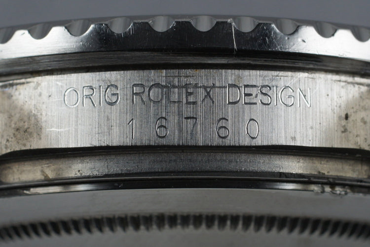 1984 Rolex Fat Lady GMT 16760