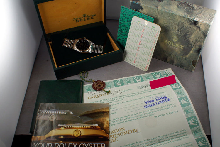 1984 Rolex Datejust 16014 with Box and Papers MINT