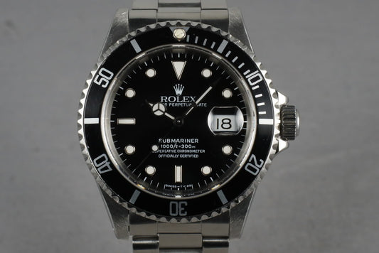 1995 Rolex Submariner 16610