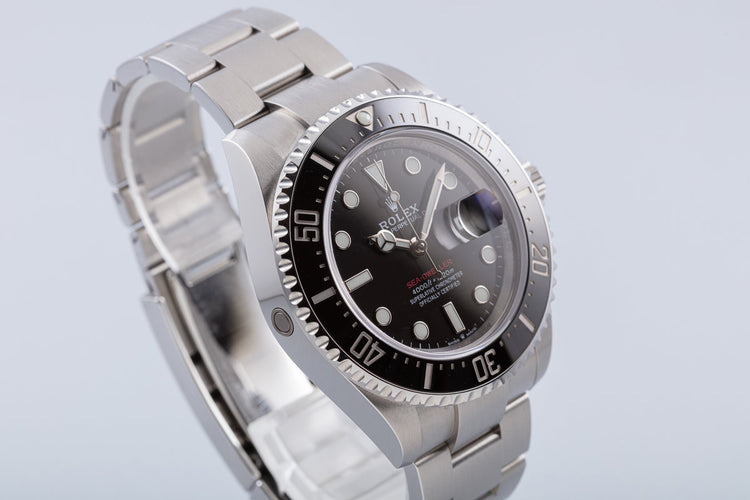 2020 Rolex 43mm Red Sea-Dweller 126600 with Box & Card