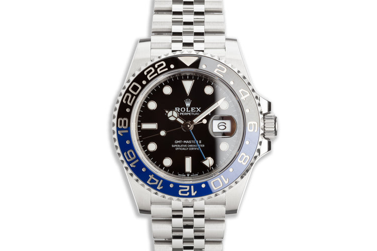 2020 Rolex GMT-Master II 126710BLNR "Batman" with Box and Card