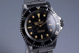 1965 Rolex Submariner 5513 Glossy Gilt Meters First Dial