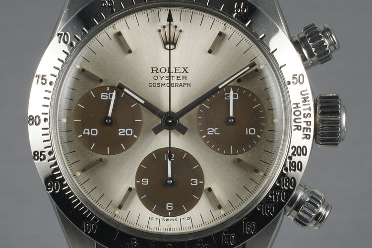 1972 Rolex Daytona 6265 Silver Tropical Dial