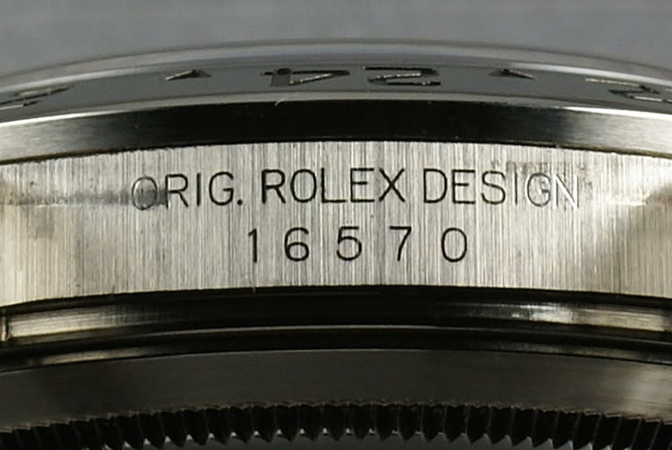 Rolex Explorer II 16570 Black Dial SEL