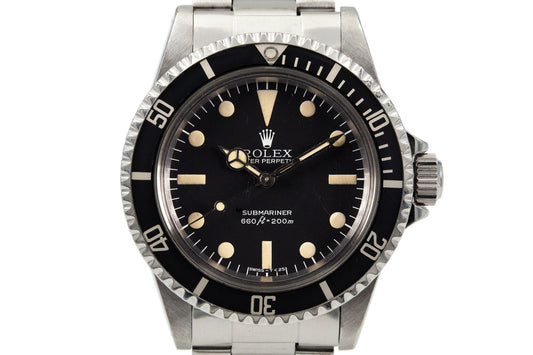 1979 Rolex Submariner 5513 Mark 3 Maxi Dial