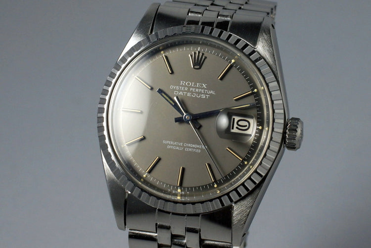 1970 Rolex DateJust 1603 Gray Dial