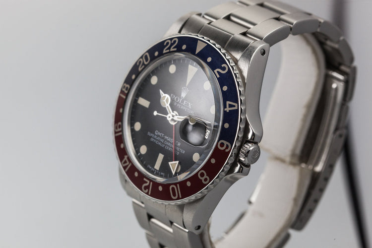 1971 Rolex GMT-Master 1675 with Service Papers