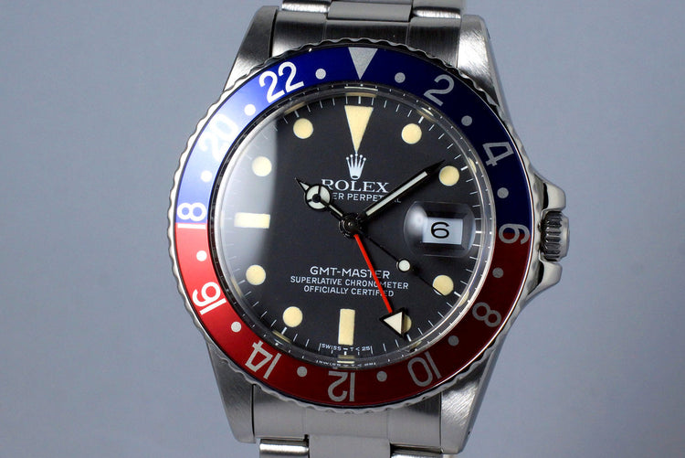 1981 Rolex GMT 16750 Matte Dial