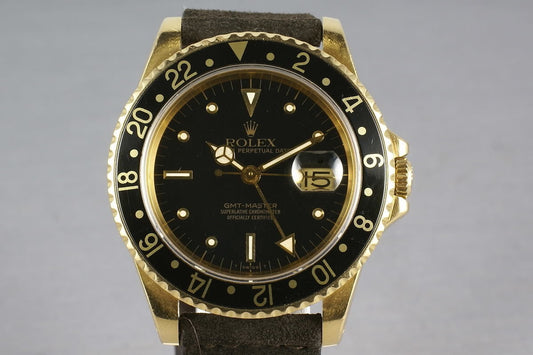 GMT 18K with Black Nipple Dial 16758