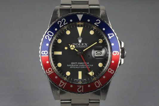 1983 Rolex GMT 16750 with Box and Papers