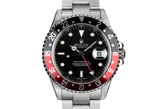 2002 Rolex GMT-Master II 16710 "Coke" with Box and Papers