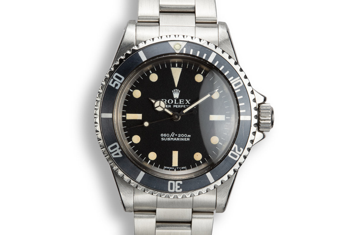 1971 Rolex Submariner 5513 with Box and Papers