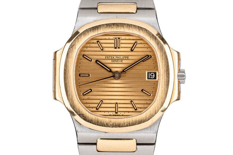 Patek Philippe Two Tone Nautilus 3800/001 with Papers